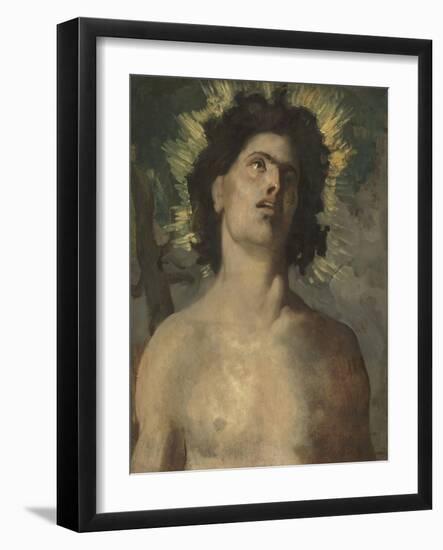 Saint Sébastien-Pierre Puvis de Chavannes-Framed Giclee Print