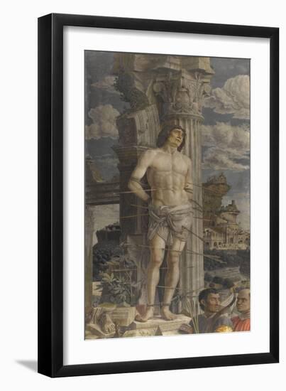 Saint Sébastien-Andrea Mantegna-Framed Giclee Print