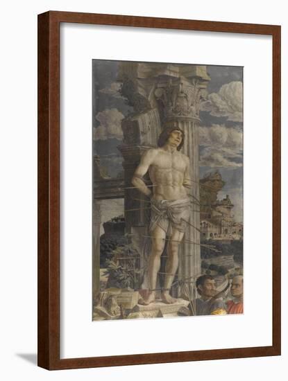 Saint Sébastien-Andrea Mantegna-Framed Giclee Print