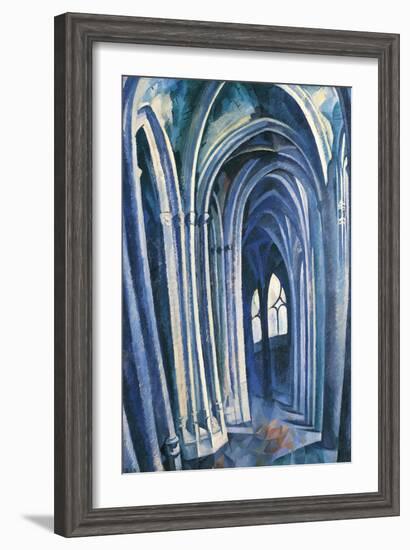 Saint-Séverin #1, 1909-Robert Delaunay-Framed Giclee Print