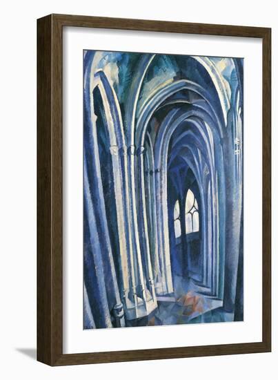 Saint-Séverin #1, 1909-Robert Delaunay-Framed Giclee Print