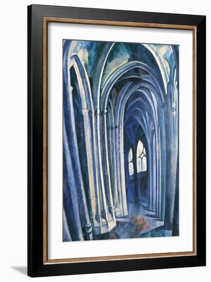 Saint-Séverin #1, 1909-Robert Delaunay-Framed Giclee Print