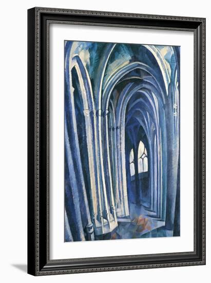 Saint-Séverin #1, 1909-Robert Delaunay-Framed Giclee Print