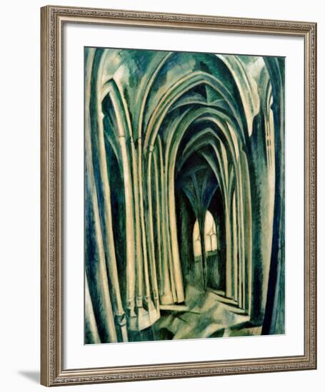 Saint-Séverin No. 3. 1909-1910-Robert Delaunay-Framed Giclee Print