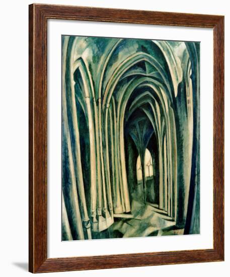 Saint-Séverin No. 3. 1909-1910-Robert Delaunay-Framed Giclee Print