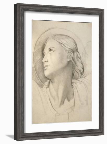 Saint Symphorian after Ingres-Edgar Degas-Framed Giclee Print