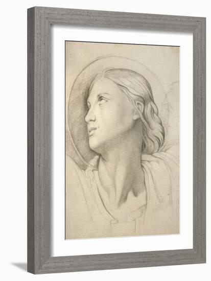 Saint Symphorian after Ingres-Edgar Degas-Framed Giclee Print