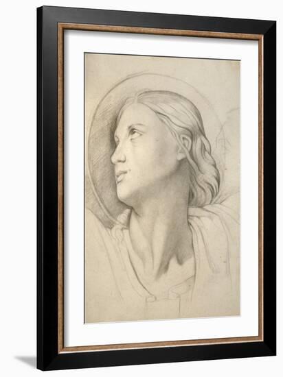 Saint Symphorian after Ingres-Edgar Degas-Framed Giclee Print