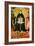 Saint Thomas Aquinas Standing Between Aristotle and Plato and over the Arab Philiosopher Averroes-Benozzo Gozzoli-Framed Giclee Print