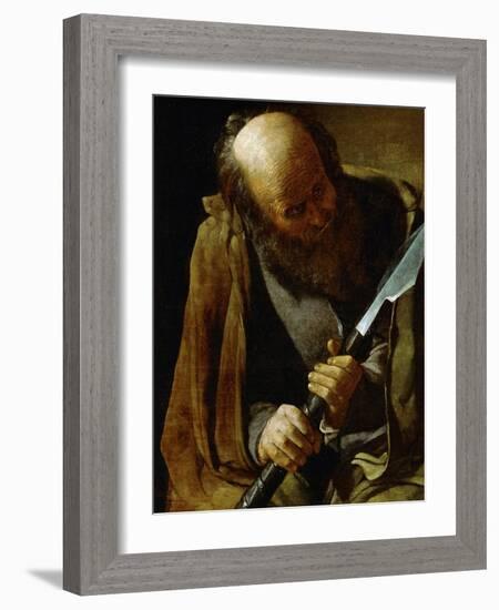 Saint Thomas, circa 1624-Georges de La Tour-Framed Giclee Print