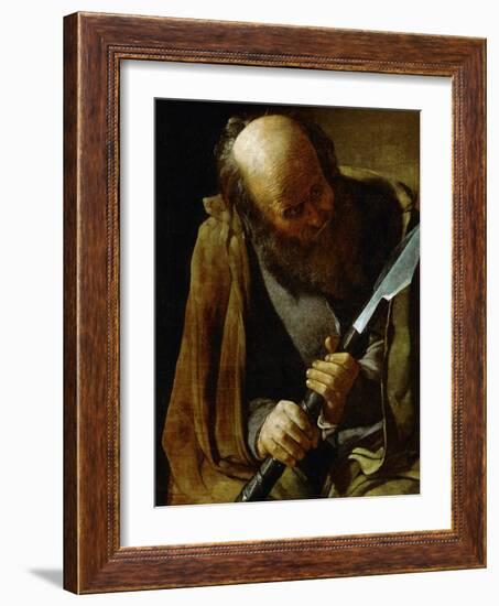 Saint Thomas, circa 1624-Georges de La Tour-Framed Giclee Print