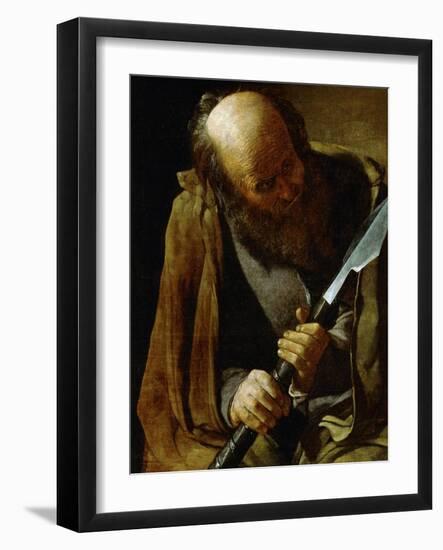 Saint Thomas, circa 1624-Georges de La Tour-Framed Giclee Print