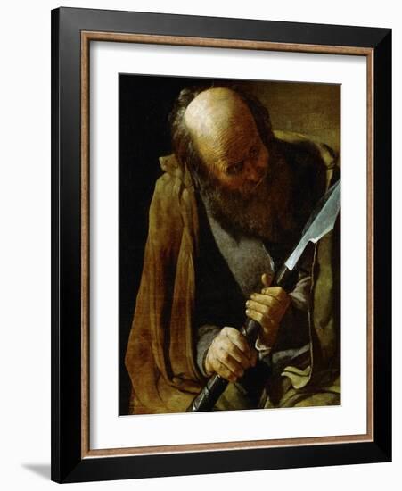 Saint Thomas, circa 1624-Georges de La Tour-Framed Giclee Print