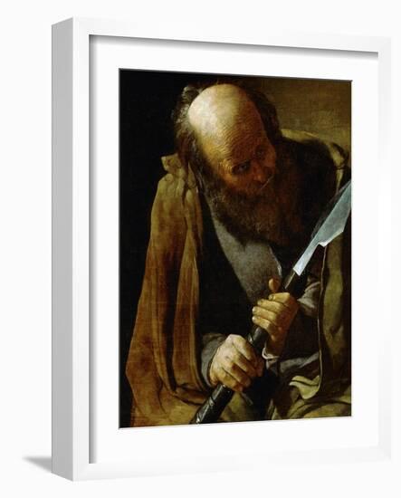 Saint Thomas, circa 1624-Georges de La Tour-Framed Giclee Print