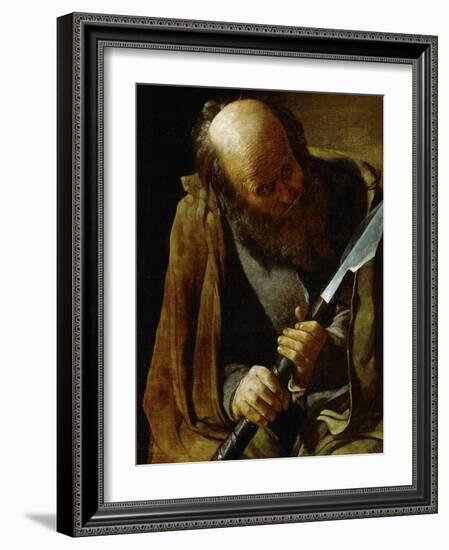 Saint Thomas, circa 1624-Georges de La Tour-Framed Giclee Print