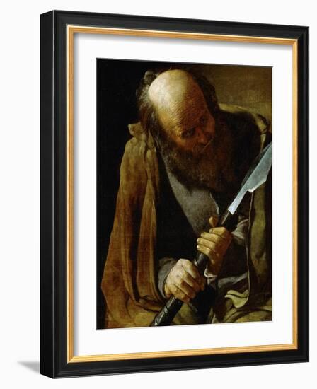 Saint Thomas, circa 1624-Georges de La Tour-Framed Giclee Print