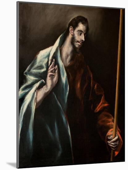Saint Thomas the Apostle-El Greco-Mounted Giclee Print
