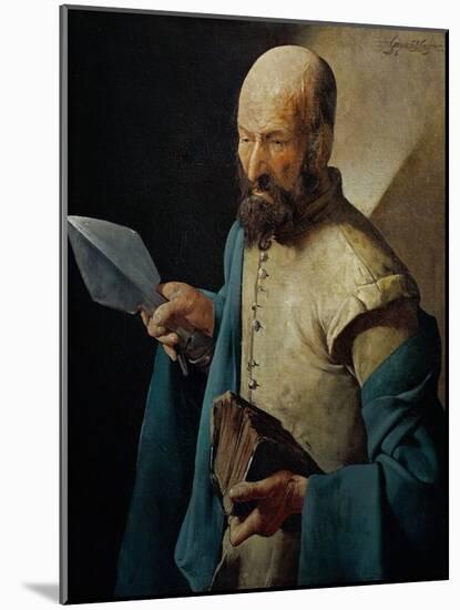 Saint Thomas-Georges de La Tour-Mounted Giclee Print