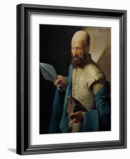 Saint Thomas-Georges de La Tour-Framed Giclee Print