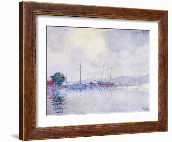 Saint-Tropez, after the Storm, 1895-Paul Signac-Framed Giclee Print