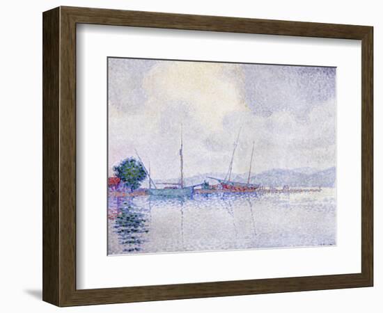 Saint-Tropez, Apres L'Orage-Paul Signac-Framed Premium Giclee Print