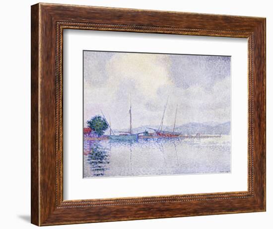 Saint-Tropez, Apres L'Orage-Paul Signac-Framed Premium Giclee Print