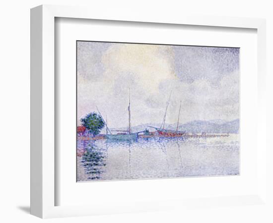 Saint-Tropez, Apres L'Orage-Paul Signac-Framed Premium Giclee Print