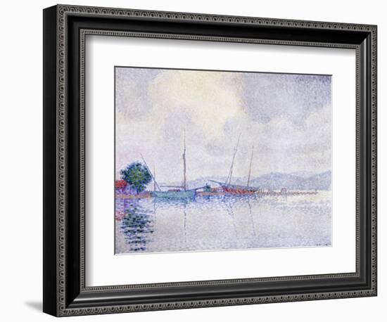 Saint-Tropez, Apres L'Orage-Paul Signac-Framed Premium Giclee Print