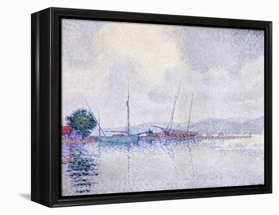 Saint-Tropez, Apres L'Orage-Paul Signac-Framed Premier Image Canvas