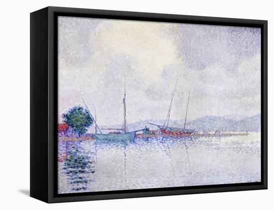 Saint-Tropez, Apres L'Orage-Paul Signac-Framed Premier Image Canvas