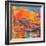 Saint-Tropez in May, 2020 (Oil on Canvas)-Peter Graham-Framed Giclee Print