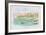 Saint Tropez, plage des Canebiers-Urbain Huchet-Framed Limited Edition