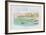 Saint Tropez, plage des Canebiers-Urbain Huchet-Framed Limited Edition