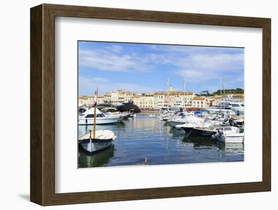 Saint-Tropez, Var, Cote d'Azur, Provence, France, Mediterranean, Europe-Fraser Hall-Framed Photographic Print