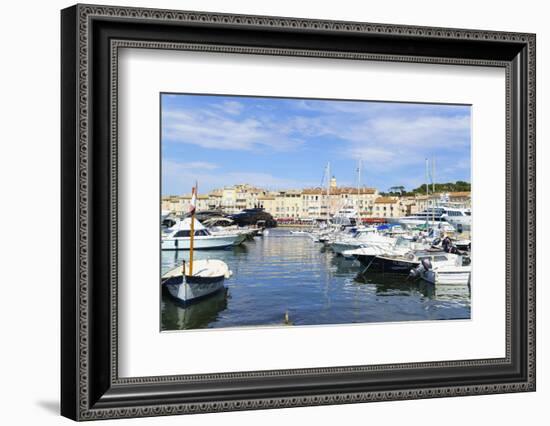 Saint-Tropez, Var, Cote d'Azur, Provence, France, Mediterranean, Europe-Fraser Hall-Framed Photographic Print