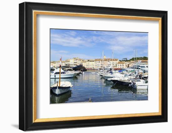 Saint-Tropez, Var, Cote d'Azur, Provence, France, Mediterranean, Europe-Fraser Hall-Framed Photographic Print