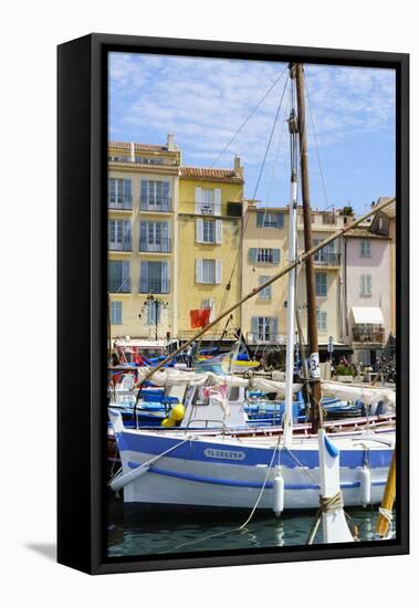 Saint Tropez, Var, Cote d'Azur, Provence, French Riviera, France, Mediterranean, Europe-Fraser Hall-Framed Premier Image Canvas