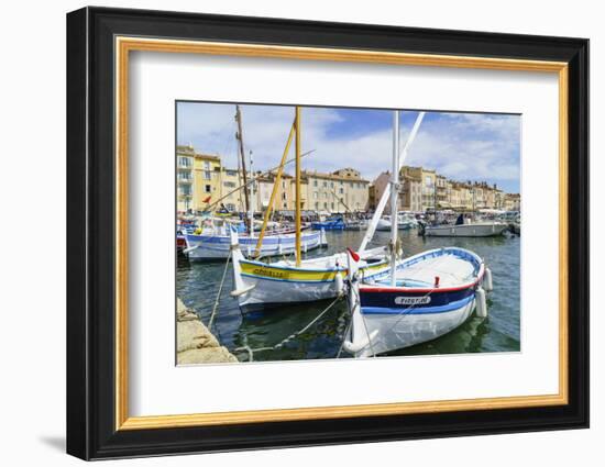 Saint Tropez, Var, Cote d'Azur, Provence, French Riviera, France, Mediterranean, Europe-Fraser Hall-Framed Photographic Print