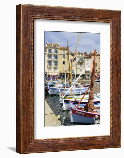 Saint Tropez, Var, Cote d'Azur, Provence, French Riviera, France, Mediterranean, Europe-Fraser Hall-Framed Photographic Print