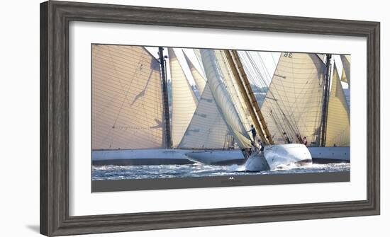 Saint Tropez-Guillaume Plisson-Framed Art Print