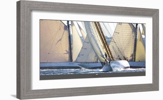 Saint Tropez-Guillaume Plisson-Framed Art Print