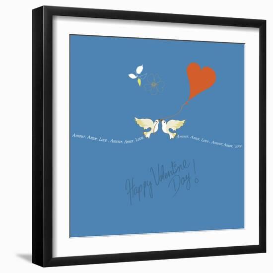 Saint Valentine-Anne Cote-Framed Giclee Print