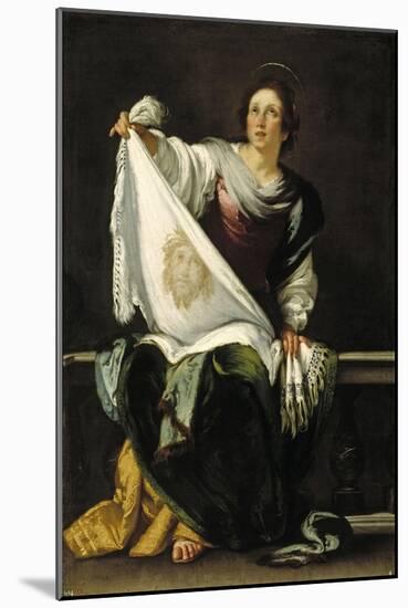 Saint Veronica, 1620-1625-Bernardo Strozzi-Mounted Giclee Print