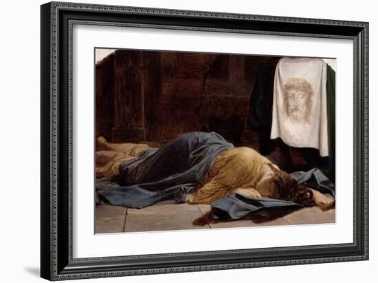 Saint Veronica-Hippolyte Delaroche-Framed Giclee Print