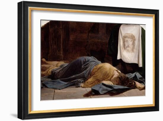 Saint Veronica-Hippolyte Delaroche-Framed Giclee Print