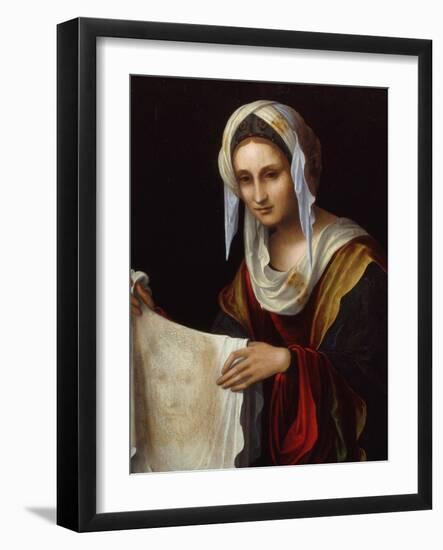 Saint Veronica-Lorenzo Costa-Framed Giclee Print