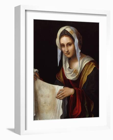 Saint Veronica-Lorenzo Costa-Framed Giclee Print