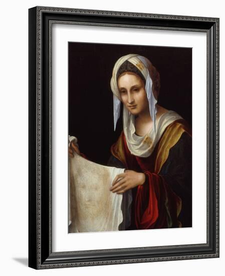 Saint Veronica-Lorenzo Costa-Framed Giclee Print