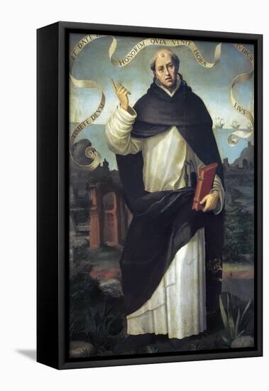 Saint Vincent Ferrer-Juan De juanes-Framed Stretched Canvas