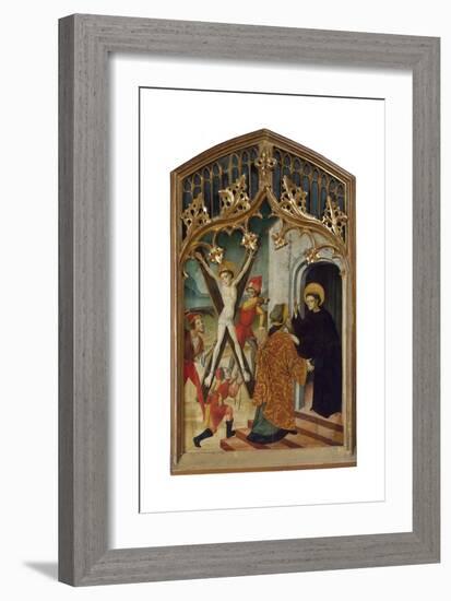 Saint Vincent of Saragossa and Saint Vincent Ferrer, 1430s-Bernat Martorell the Elder-Framed Giclee Print